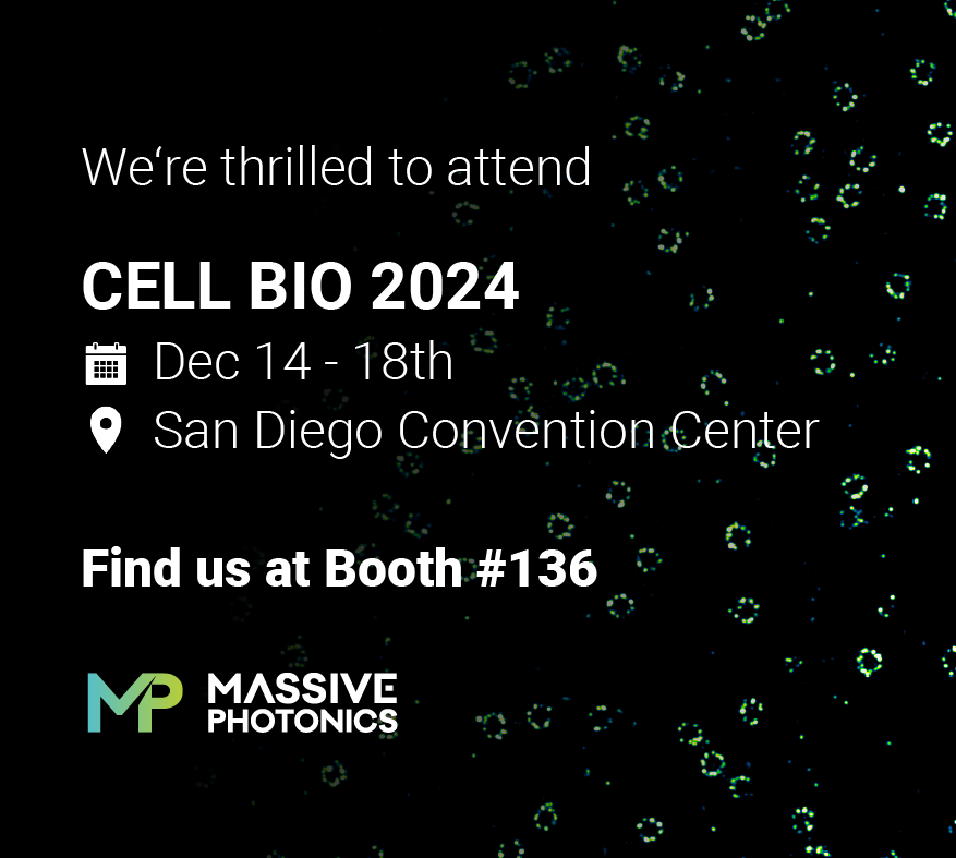 massphoton's tweet photo. Heading to #CellBio2024?
🤔Curious about DNA-PAINT super-resolution microscopy and its potential for your research?
📍Come by booth #136 to chat with our experts!
@ASCBiology @EMBO  #DNAPAINT https://t.co/IMUtX8vjJj