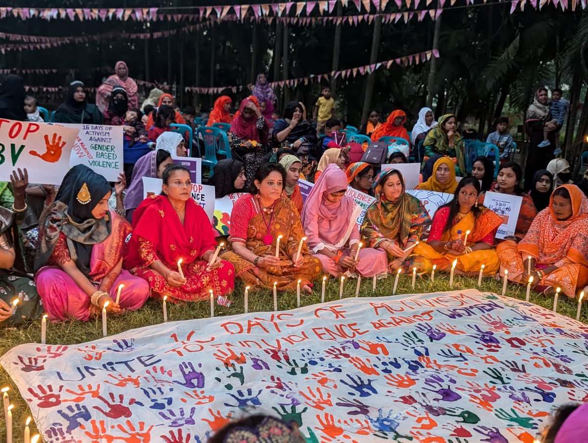On this #16DaysOfActivism2024, let's stand together and promise to build a safer harassment free world where women and girls are protected. 🧡
#NoGBV #RatifyIlOC190
<a href="/FJS/">FJS</a> <a href="/Laudes_Fdn/">Laudes Foundation</a>  <a href="/SolidarityCntr/">Solidarity Center</a>
