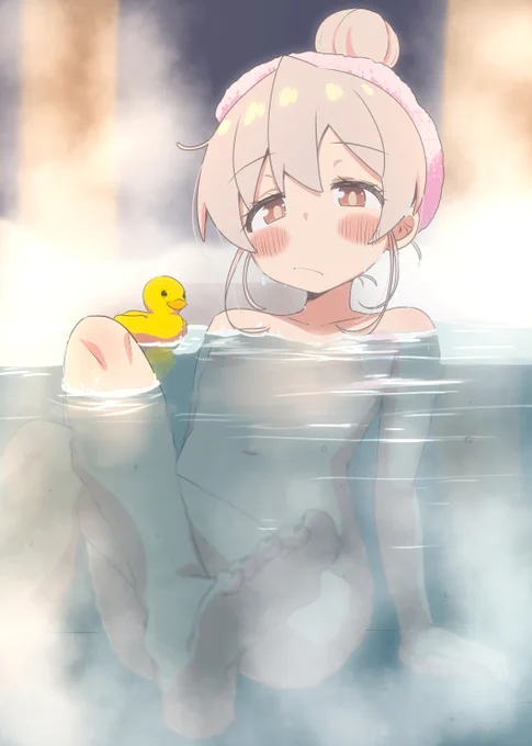 なんか股間のあたりがむずむずするな・・・#緒山まひろ #おにまいお絵描き 