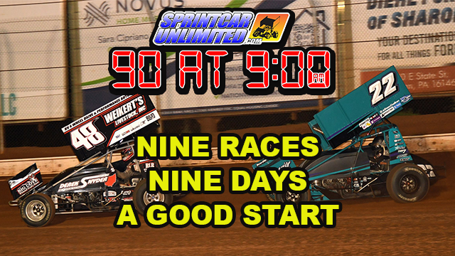 SprintCarUnl's tweet photo. Rich Farmer and Co. put together a solid Ohio Speedweek schedule for 2025. We discuss it on today's edition of the SprintCarUnlimited 90 at 9. 

Link: https://t.co/9mAvZBOhtJ Thank you for listening and subscribing. https://t.co/1sS69UnG8Z