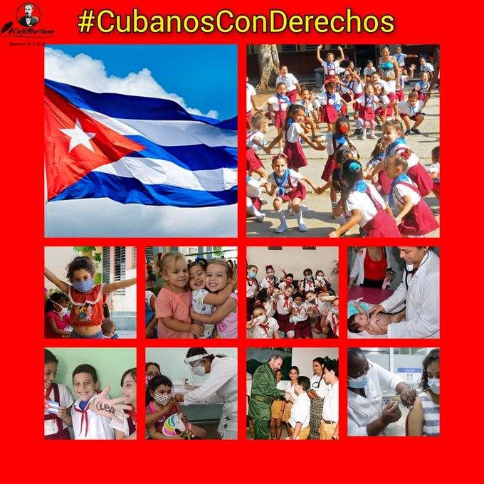 AmatMoro's tweet photo. ‼️ Día de los Derechos Humanos, recordamos que en Cuba 🇨🇺 la Revolución ha hecho posible que los derechos de todos se respeten ‼️
#CubanosConDerechos https://t.co/41m9gbOGht