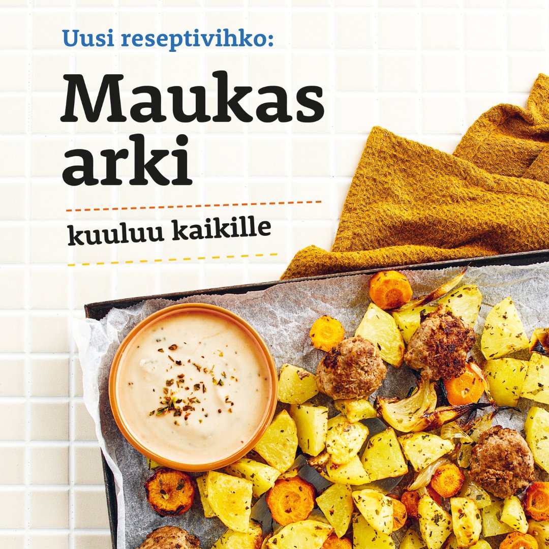 Marttojen ja <a href="/takuusaatio/">Takuusäätiö</a>'n uusi reseptivihko tarjoaa vinkkejä hyvään ja edulliseen arkiruokaan. Maukas arki kuuluu kaikille -vihko sisältää reseptejä, joilla ruoka-avun kautta jaettavasta 40 euron maksukortista saa mahdollisimman paljon irti.

martat.fi/ajankohtaista/…