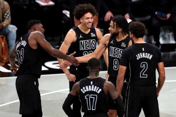 TheDunkCentral's tweet photo. The Brooklyn Nets are open to trading Cam Johnson, Dorian Finney-Smith and Dennis Schroder, per @ShamsCharania
The Golden State Warriors are interested in all three players
“The Nets have received trade interest and opened exploratory conversations around forwards Cam Johnson and Dorian Finney-Smith and guard Dennis Schroder, sources said…The Warriors are among the teams that have expressed interest in those three players, sources said.”
(Via https://t.co/rhmJc0GRMt)