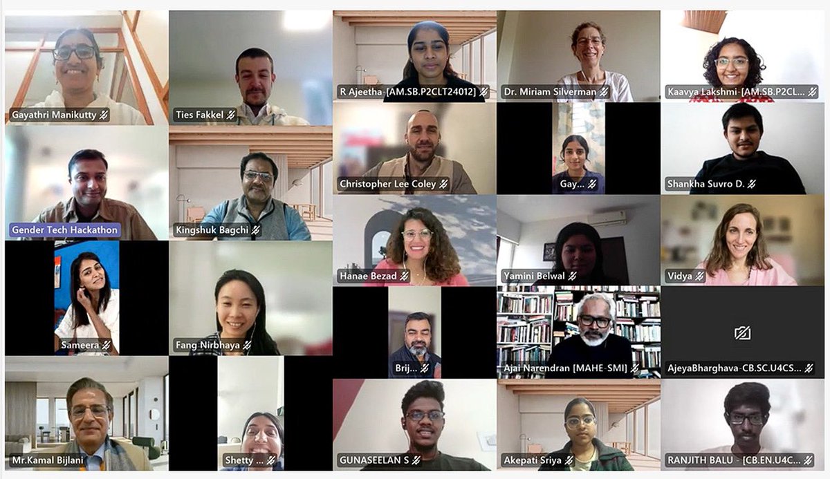 gendertechcon's tweet image. The inauguration of the GenAI x Gender #Hackathon 24/25 kicked off on November 30th as part of the International Conference on Gender and Technology 2025. 🌍💡amrita.link/icgt

Find out more about the hackathon at amrita.link/hackathon.

@AMRITAedu @AMMACHILabs