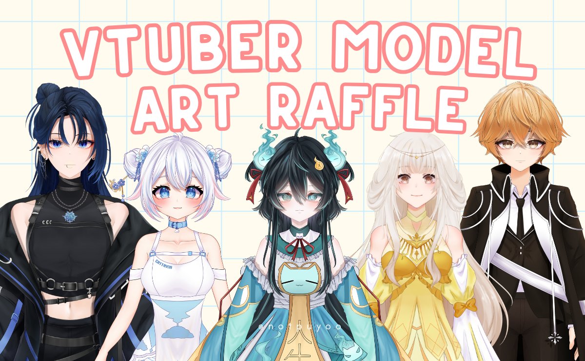 notpuyoo's tweet image. 🎉VTUBER MODEL ART RAFFLE🎉

To celebrate the holidays , I'll be giving away 1 FULL BODY Vtuber Model (Ready-To-Rig) to anyone who participates

Rules:
✓Follow me
✓Like &amp;amp; RT this post
✓Drop your character reference

Ends in 20 Dec! Goodluck everyone!
#vtuber #raffle #model