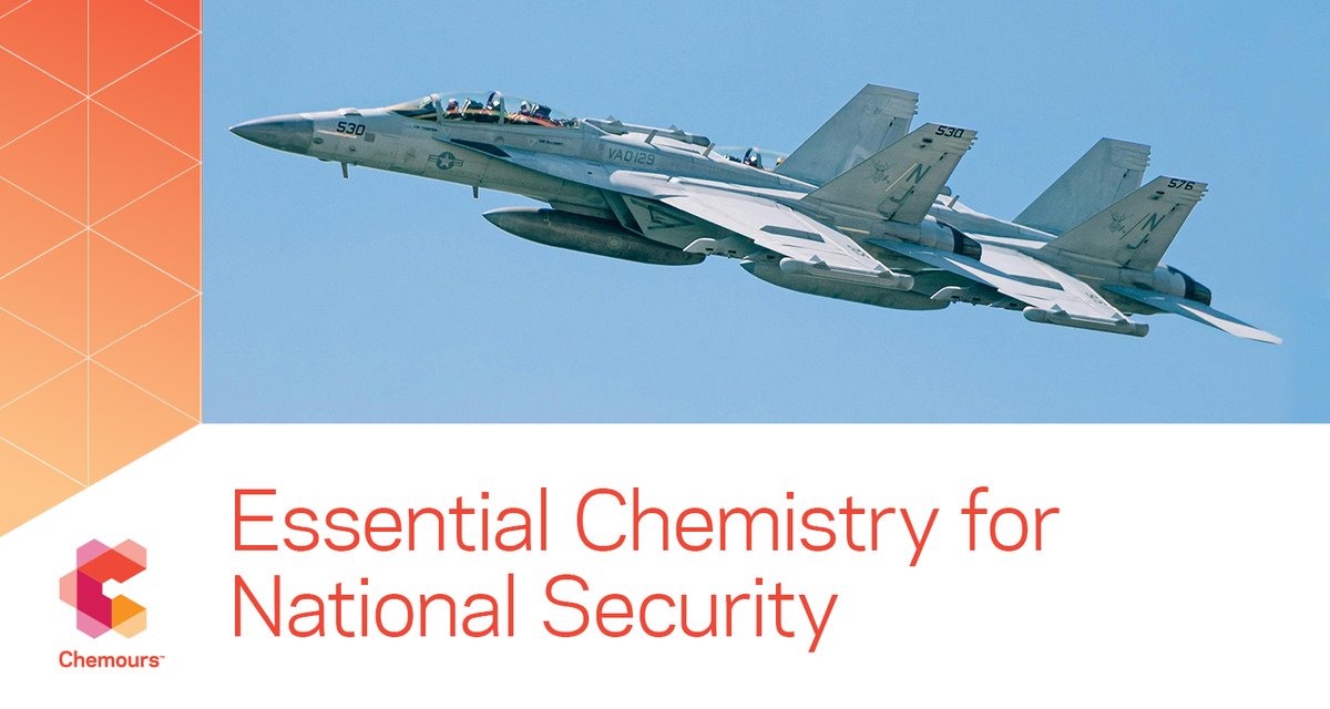 According to a <a href="/DeptofDefense/">Department of Defense 🇺🇸</a> report, fluorinated chemistries like fluoropolymers and F-gases are essential to almost all military equipment. In this article, the <a href="/USChamber/">U.S. Chamber</a> shares why fluorochemistries are critical to U.S. national security: bit.ly/4idNA41
