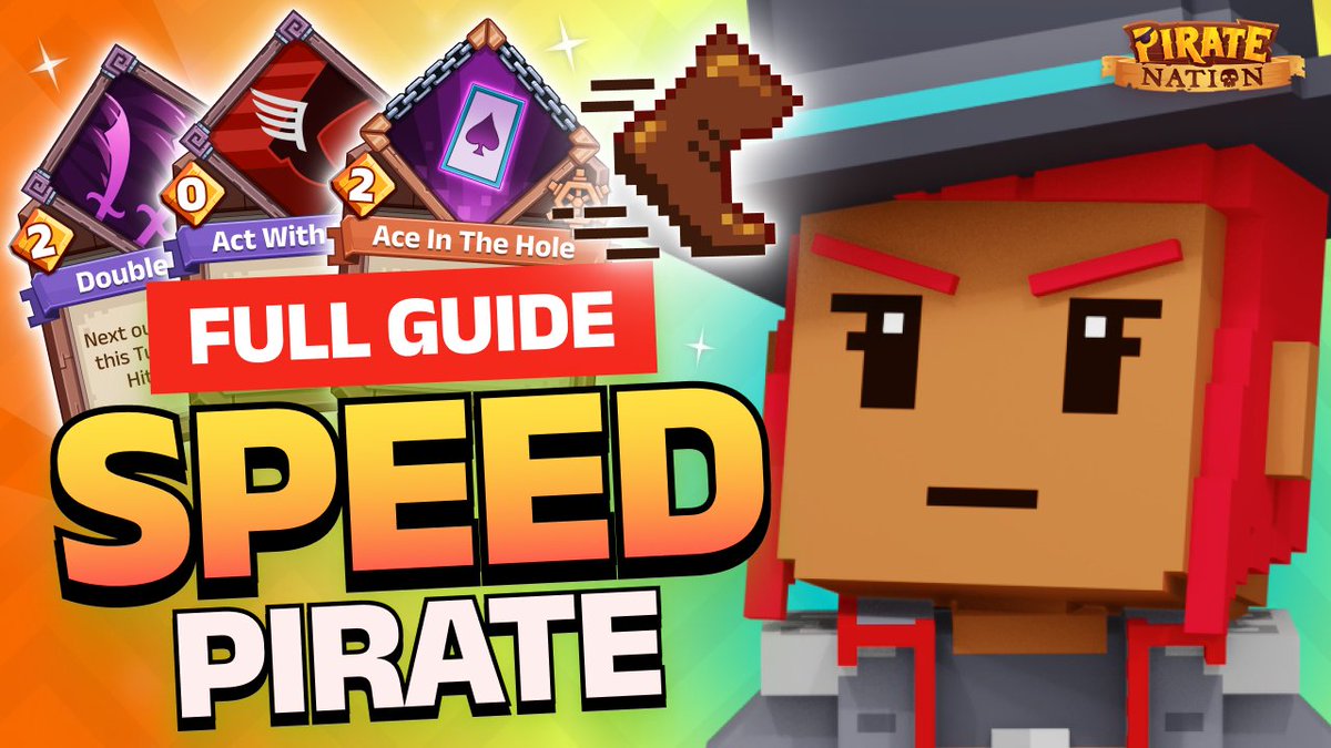 PirateNation's tweet image. If you’re looking to dominate the hardest fights or create a deck with endless possibilities, the Speed Pirate is your ultimate choice 🏴‍☠️

Watch the full video to learn how to harness their true potential! 👇