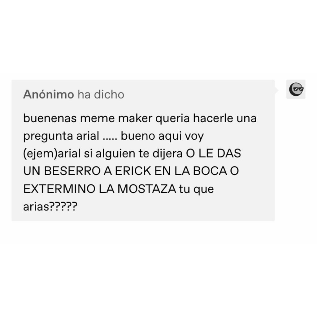 Mememak04554938's tweet photo. Hi hi gente✨
MIRA MUCHACHO, NO PUEDEN QUEJARSE, les estoy dando por la vena del gusto, me están haciendo cada pregunta que no se que voy a hacer con mi vida , si pegarme un tiro o dejar que me estallen los pulmones de la risa 🤣
#undertale #Underson #undertaleau #mememakerart https://t.co/L8G4DsZAlK
