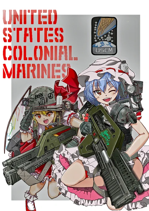 #AIは銃描けないからTLを銃持った絵で一杯にしようぜ いや、マジで銃は苦手なんですよ。 最新の銃なんて全然知らないし・・・・(;^_^A