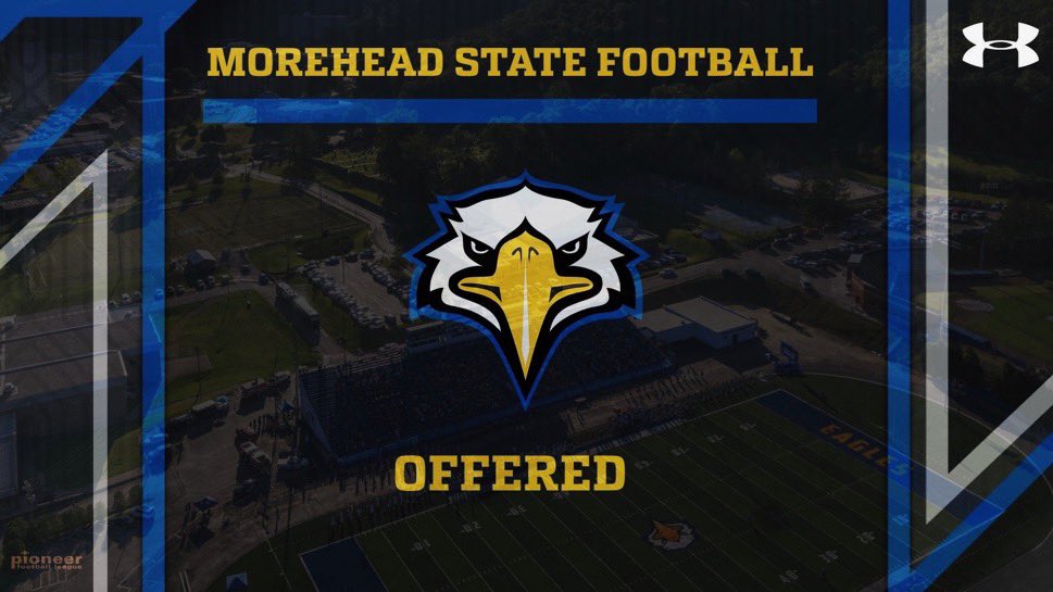 #AGTG Blessed to receive a Division 1 offer from Morehead State University. <a href="/CoachEverhart/">Travis Everhart</a> <a href="/CoachDMays/">Coach Donnie Mays</a> @RedskinStrength <a href="/RedskinsFTBL/">Hurricane High School Football</a>