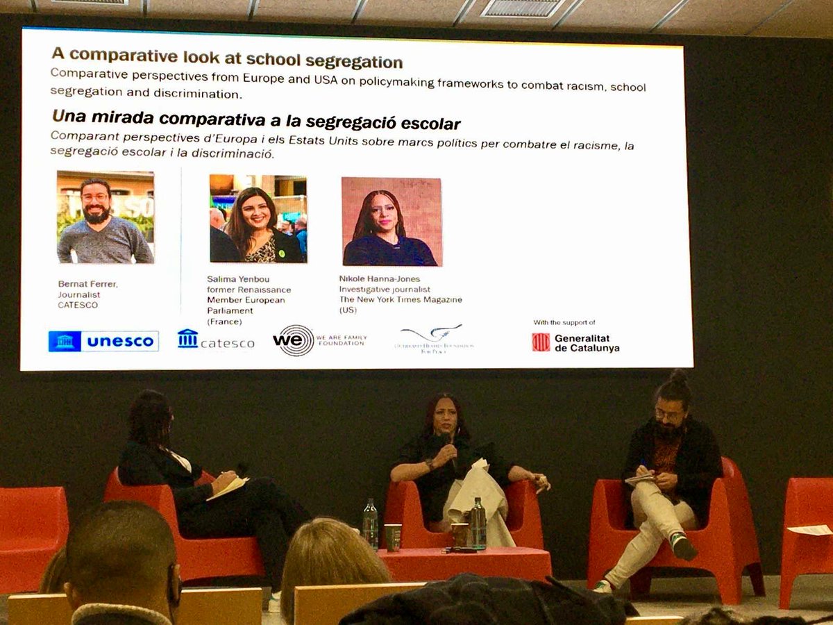 Matí per reflexionar sobre el racisme global entre joves i generar un espai des d’on plantejar accions i polítiques per superar el racisme i les discriminacions que operen a les nostres societats a la Master Class against Racism and Discriminations impulsada per <a href="/catesco/">CATESCO</a>