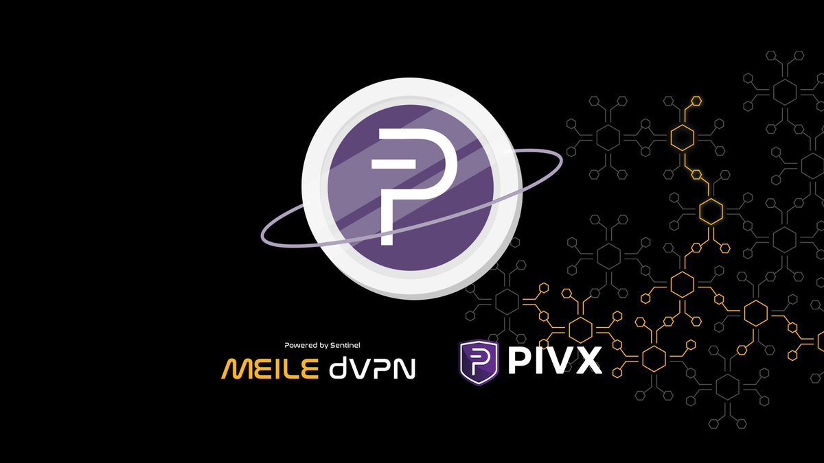 MeileDVPN ⚛️ (@meiledvpn) on Twitter photo We are thrilled to announce Meile $DVPN now supports payments with $PIVX! 🟣
Stay anonymous with decentralized browsing powered by <a href="/SentinelDVPN/">Sentinel-Decentralized VPN and AI Data Layer Infra</a> and private transactions using <a href="/_PIVX/">PIVX Official priv/acc</a> tech.
New version includes
✅Bug Fixes
✅Secondary API for users in restricted We are thrilled to announce Meile $DVPN now supports payments with $PIVX! 🟣
Stay anonymous with decentralized browsing powered by <a href="/SentinelDVPN/">Sentinel-Decentralized VPN and AI Data Layer Infra</a> and private transactions using <a href="/_PIVX/">PIVX Official priv/acc</a> tech.
New version includes
✅Bug Fixes
✅Secondary API for users in restricted