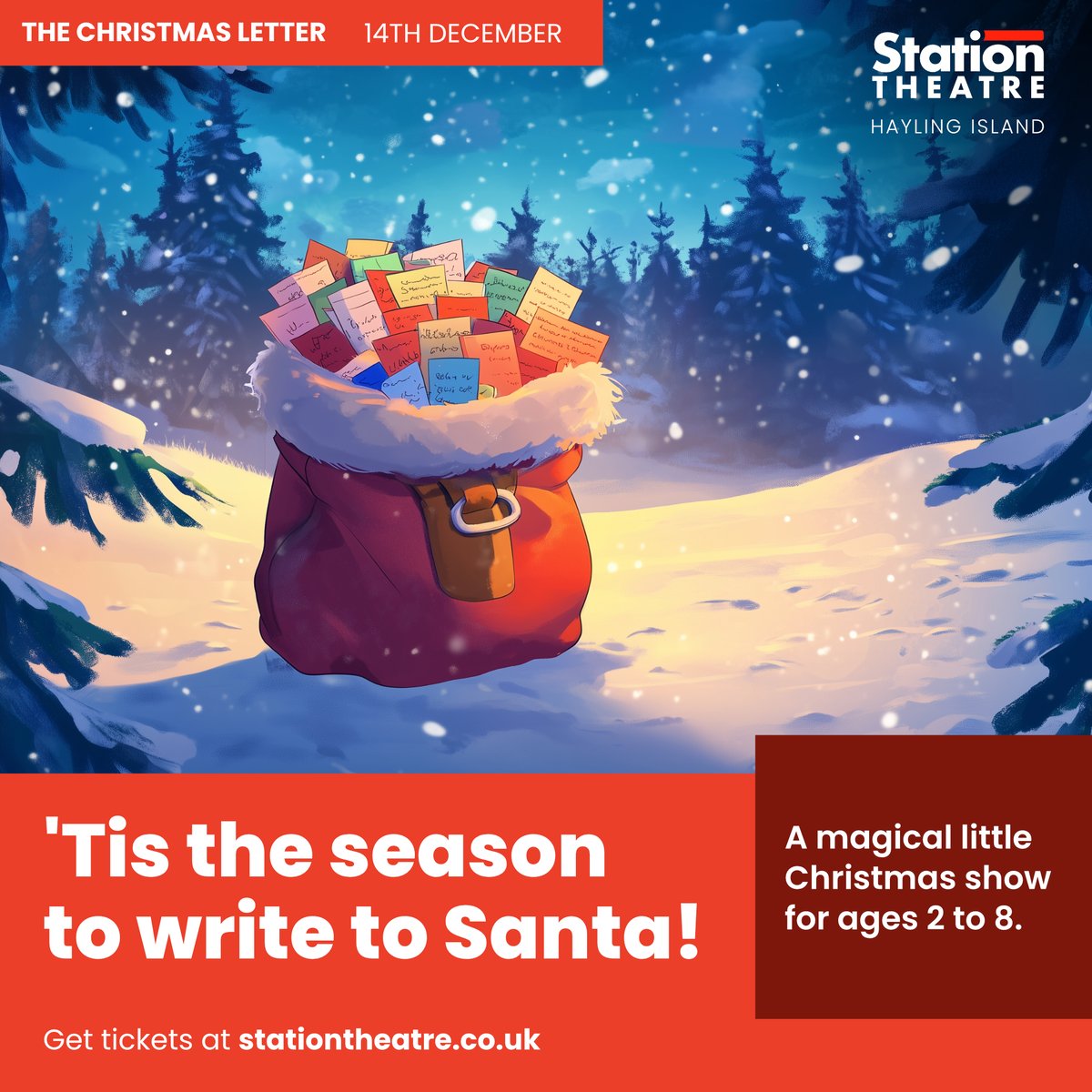 Info &amp; Tickets: stationtheatre.co.uk/thechristmasle… #hayling #haylingisland #show #kidstargetaudience #santa #xmas #whatson #events #children #kids #havant #hampshire