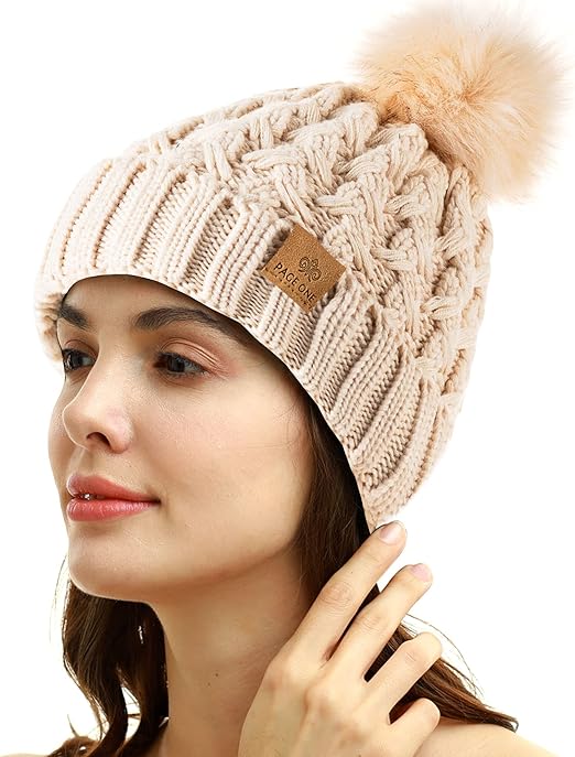 mdalim1017639's tweet image. PAGE ONE Womens Winter Ribbed Beanie Crossed Cap Chunky Cable Knit Pompom Soft Warm Hat
#beanies #BeanieSigel #beaniestyle #BeanieSeason 
amzn.to/49zP2tp
