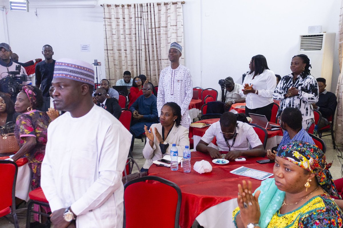 Connected_dev's tweet image. Gratitude to the COPs for owning the initiative in their respective state, which has led to successes like the adoption of the NOMTrack tool and passing of the Person with Disabilities bill into law in Osun state (4/7)

#ProjectTrustNG