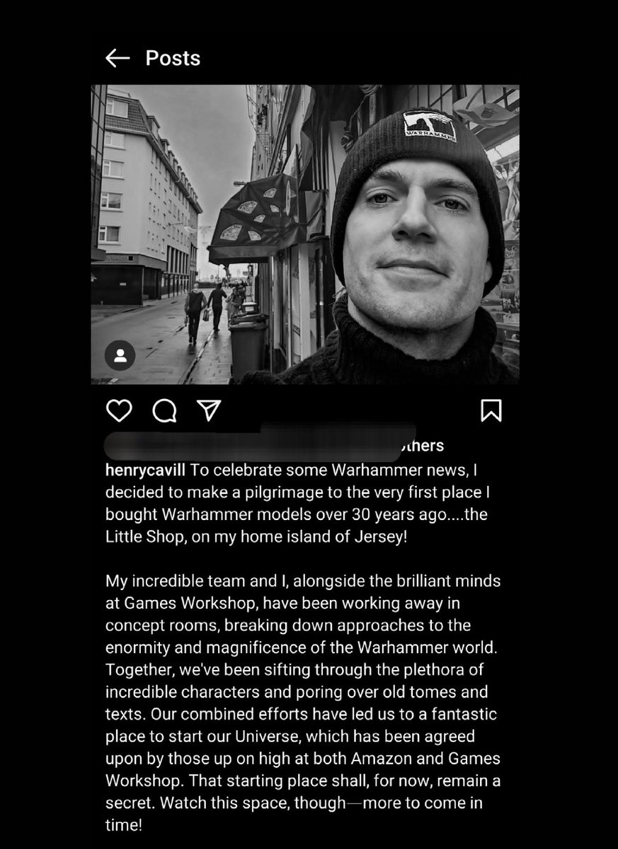 GallardeMabel's tweet photo. Congrats,Henry Cavill! Your passion project is officially gonna happen! And you're the boss of the production too. Dude has the best post-Superman career ever. A lot of big projects in years to come. #Warhammer40000 #Higlander #Voltron #IntheGrey #EnolaHolmes3 #Broadsword https://t.co/8dqiowOlUg