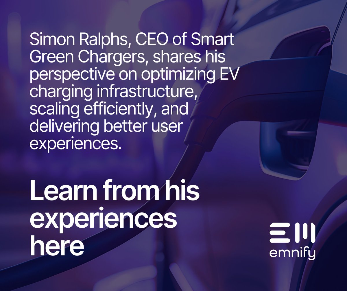 In our recent chat with Simon Ralphs, CEO of Smart Green Chargers, we discussed his perspective on the challenges and breakthroughs shaping the EV charging industry in the UK.
Learn from his experiences ➡️ hubs.ly/Q02_4LV90 #IoT #EVcharging #Connectivity #Grid