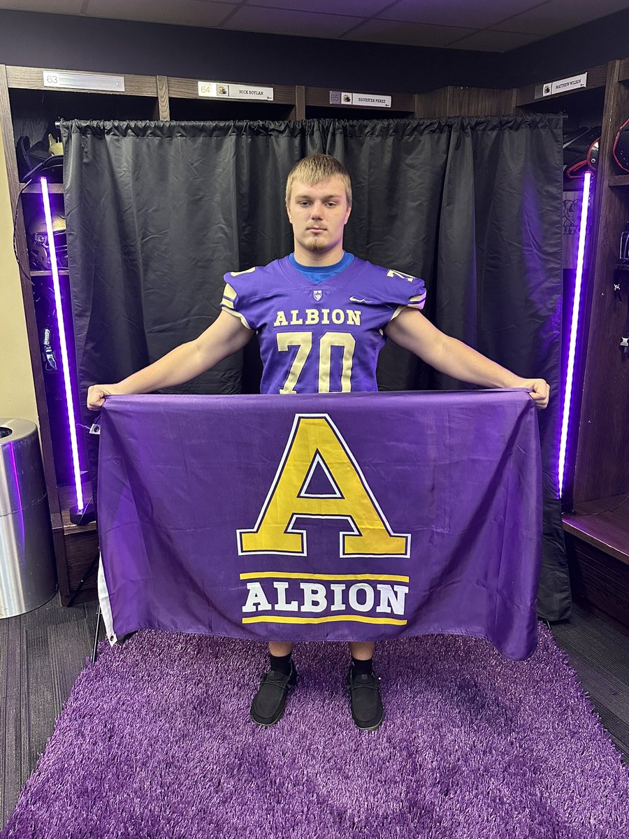 Ricky Johnson (@johnson_ricky54) on Twitter photo After a great visit and conversation with <a href="/Rundle_Albion/">Travis Rundle</a> I am thankful to receive my 4th offer to play football at Albion College
<a href="/AlbionFootball/">Albion Football</a> After a great visit and conversation with <a href="/Rundle_Albion/">Travis Rundle</a> I am thankful to receive my 4th offer to play football at Albion College
<a href="/AlbionFootball/">Albion Football</a>