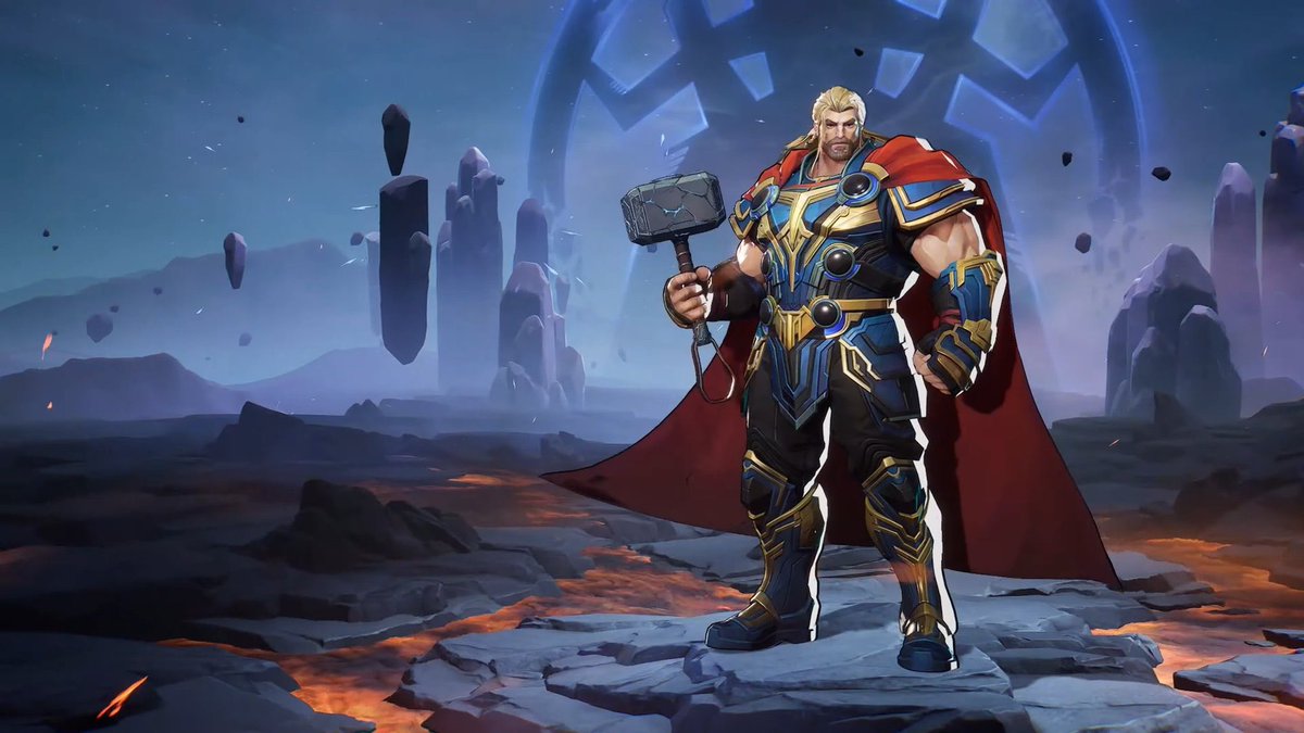 ProgressWestAZ's tweet image. Thanksgiving may be over, but Thor mains will still be eating GOOD!

Thor: Love and Thunder Skin official reveal!👀

#MarvelRivals #Thor