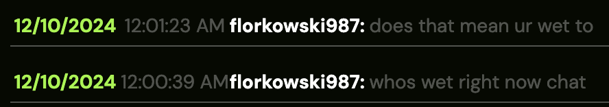 crashoverride's tweet photo. 🚨 KICK'S LEAD MOD @florkowski_adam EXPOSED

You can't make this shit up. From going into female streamers chats and bragging about front paging them to being a part of staff. It's all chat logged. This is your staff Kick.🫵🤡 Heres a couple screenshots, hundreds more, btw. https://t.co/cwUnzbjom4