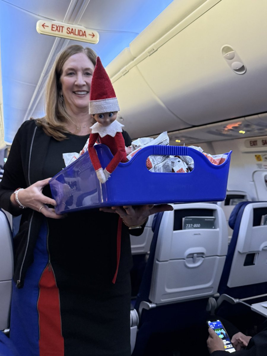 KPRracin's tweet photo. Well…we found Wallace on the plane. He was not about to let us leave to @myprishow without him!
- - -
#KPR #PoweredByMPR #EST1994
#elfontheshelf #Wallace #southwestairlines #WallaceAndNadine https://t.co/z3ZayWZCdN