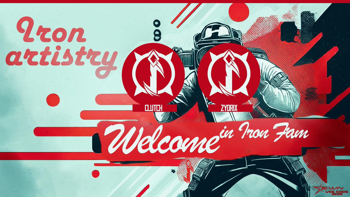 Welcome to the team <a href="/IronClutch_/">Iron Clutch</a> &amp; @Lucvs_Design.