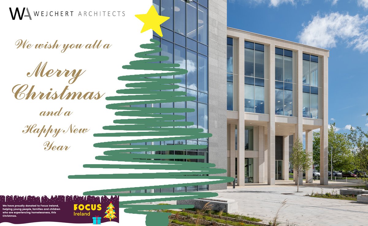 After a busy and enjoyable year, we wish everyone a very happy Christmas and a happy and healthy 2025
wejchert.ie/news