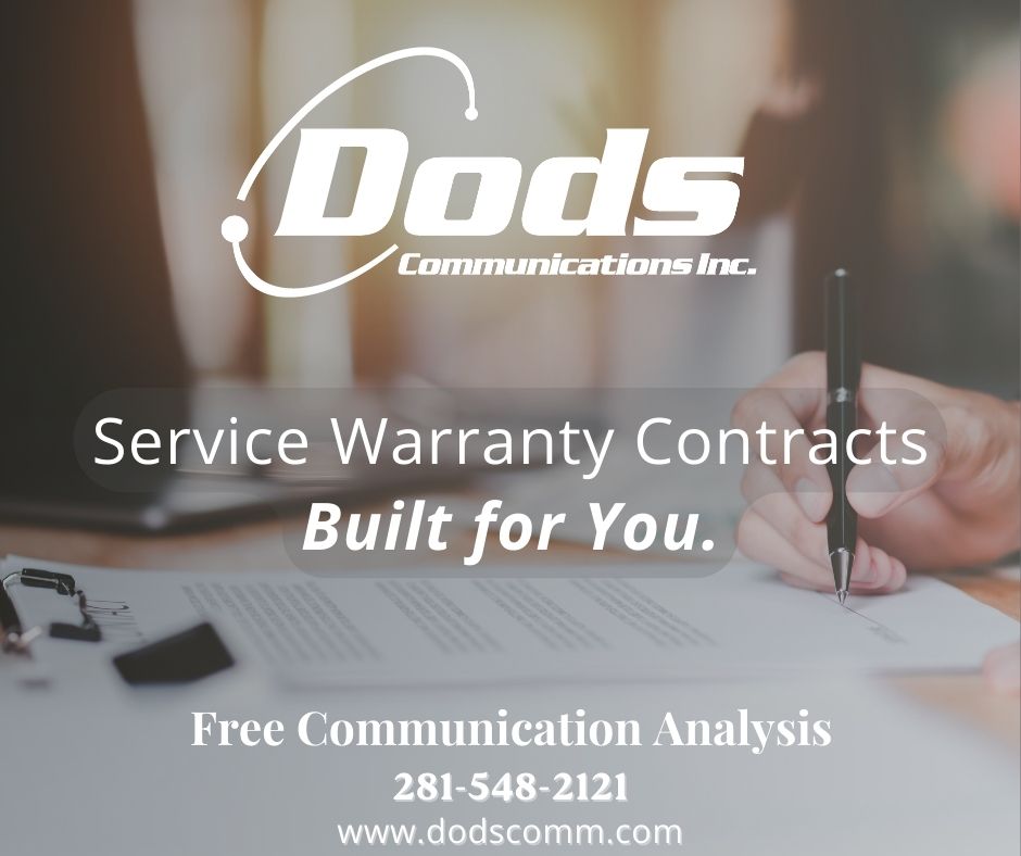 DodsComm's tweet image. At Dods Communications, we offer customized service warranty contracts to keep your systems running smoothly. With 30+ years of trusted service, we handle repairs, replacements &amp;amp; optimizations—protecting your investment and minimizing risks.
💼 Learn more: bit.ly/3VVaZhd