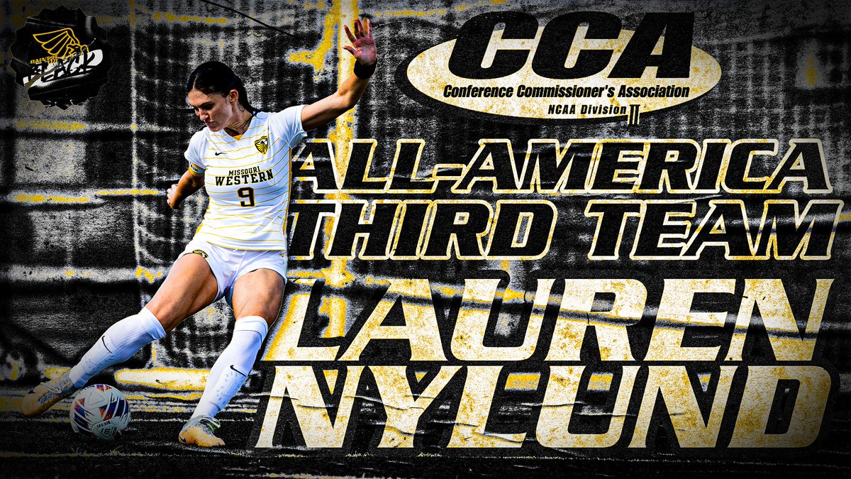 ⚽️ NEWS: History Making All-American 🏆🎉

<a href="/GriffonSoccer/">Griffon Soccer</a>'s Lauren Nylund becomes the first D2CCA All-America selection in MWSU soccer history with her third-team honor. 

📰 - bit.ly/3VvykFM

#BlackisGold | #TogetherWeFly
