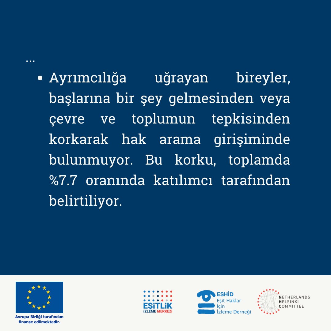 10 Aralık Dünya İnsan Hakları Gününde Ayrımcılık Algısı Araştırması Verileri Bize Ne Diyor?

#10AralıkDünyaİnsanHaklarıGünü
#10Aralık #DünyaİnsanHaklarıGünü