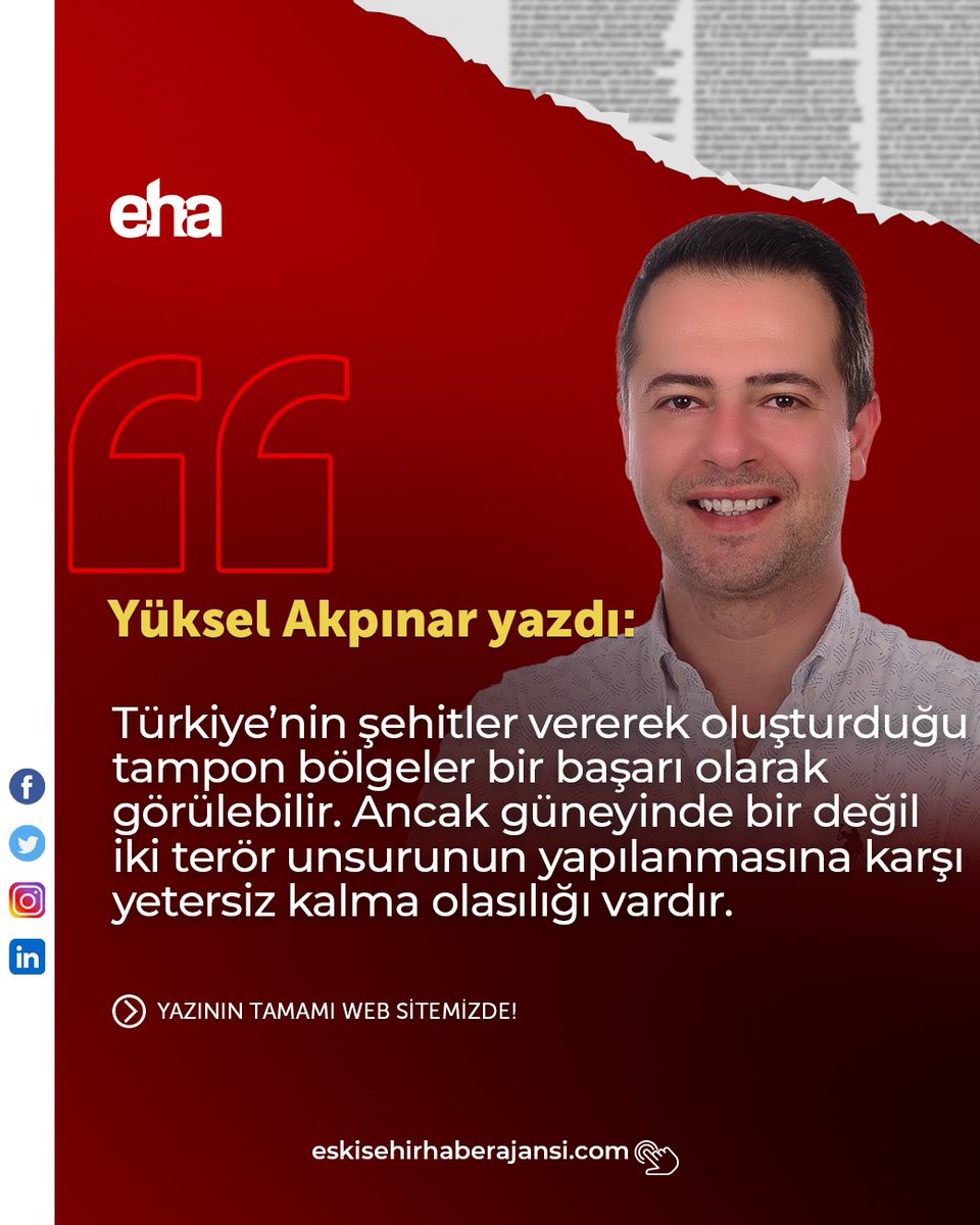 Yüksel Akpınar yazdı:

"Peki, bu süreçte Türkiye adına bütün olaylar olumsuz mu gelişti? Hiç mi doğru hamleler yapılmadı? Ülkenin idari erki zamanında Davutoğlu’nun ihtirasına kapılmasaydı belki düğmeyi baştan doğru ilikleyebilirdi. Ancak baştan yanlış iliklenen düğme sonrasında