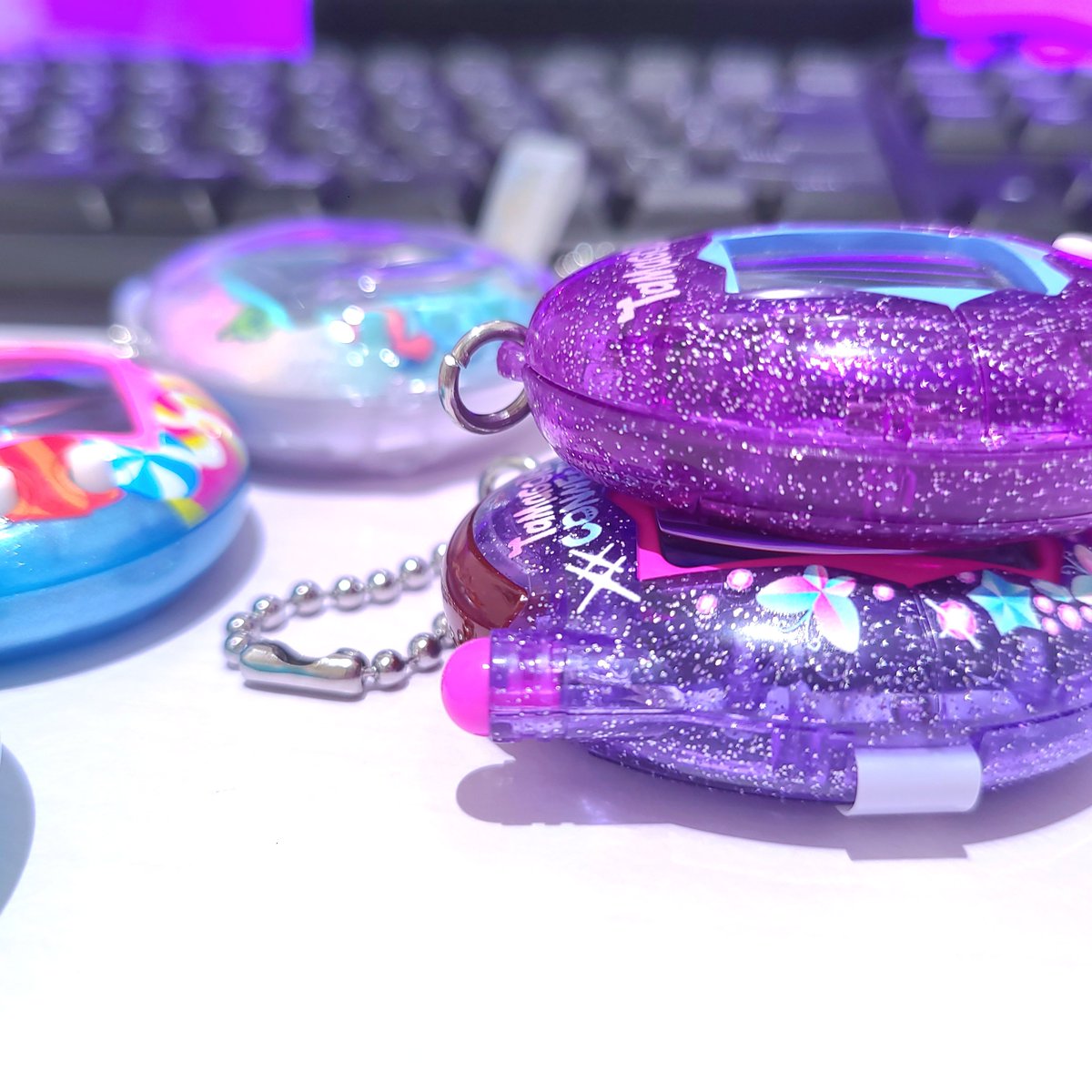 酔っぱらいのため
連投ごめんなさい笑

紫の色味少ーし違う😊😊