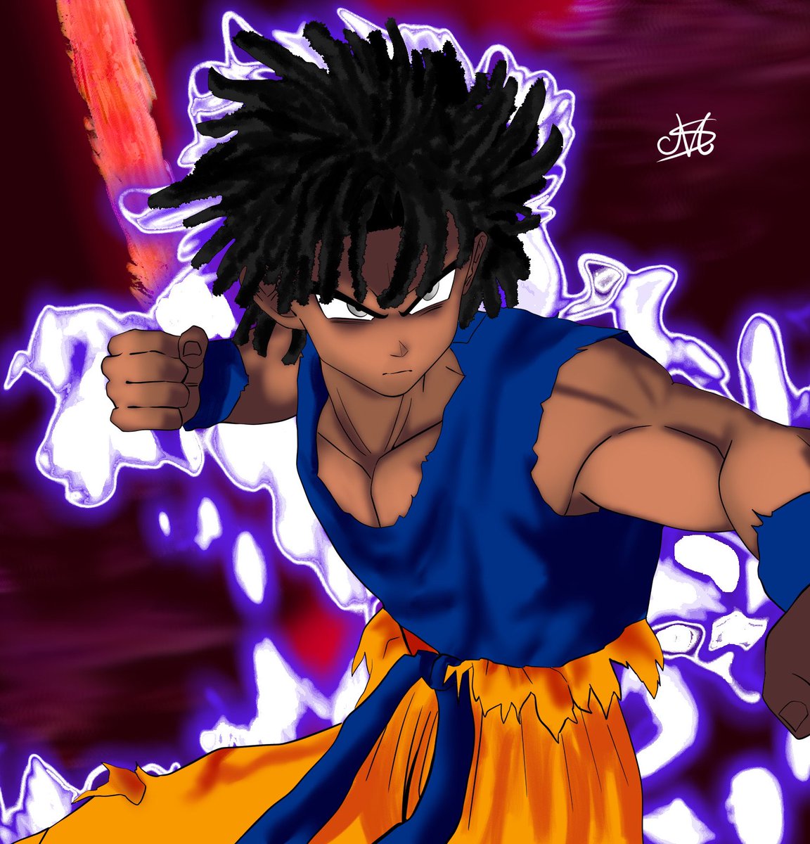 majinsiesta's tweet photo. I fixed goku https://t.co/PP9tiyIDVA