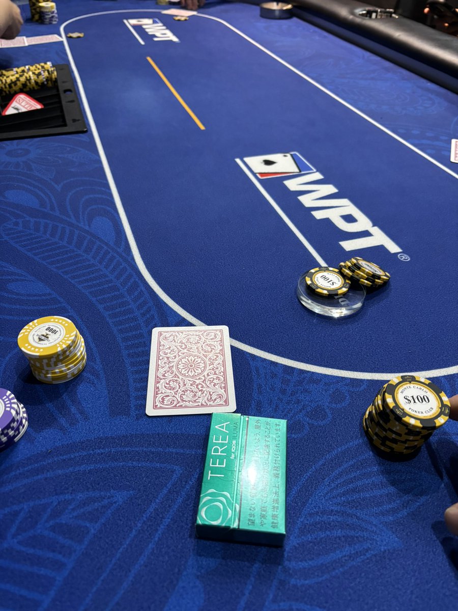 リングしに来ました🃏
#奈良ポーカー