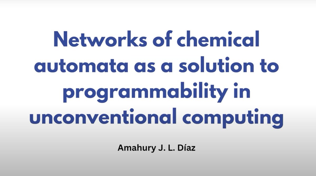 NetPlace (@netplace_semi) on Twitter photo 🔥 Hey NetPals! It's time for our usual seminar recap! In the last session, we had the pleasure of discussing chemical automata networks and the challenges of lacking motivation in academia with Amaury J. L. Diaz <a href="/amahury0/">Complexity Cat 🐱</a>
from Binghamton University. 🔥 Hey NetPals! It's time for our usual seminar recap! In the last session, we had the pleasure of discussing chemical automata networks and the challenges of lacking motivation in academia with Amaury J. L. Diaz <a href="/amahury0/">Complexity Cat 🐱</a>
from Binghamton University.
