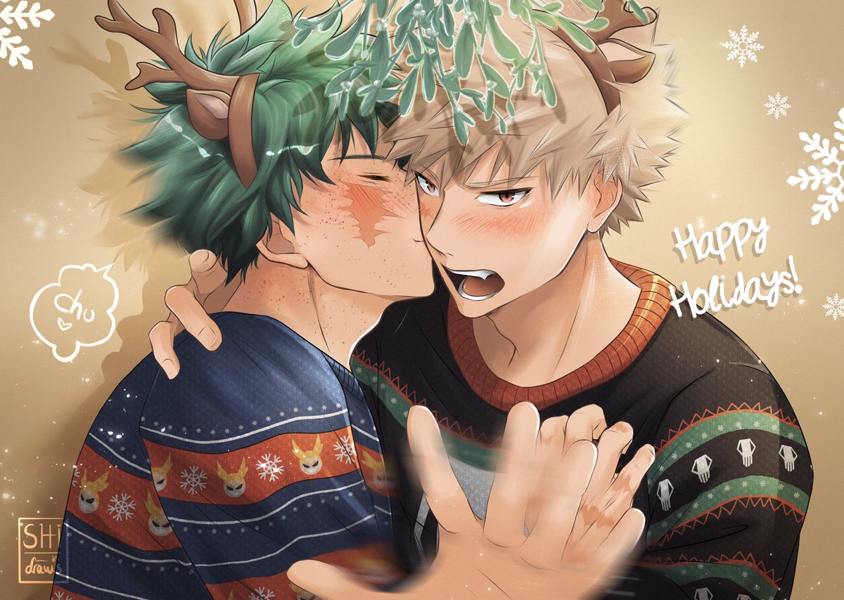 “Nobody fuckin’ dare stand under that piece of weed with Izuku!!” #bkdk