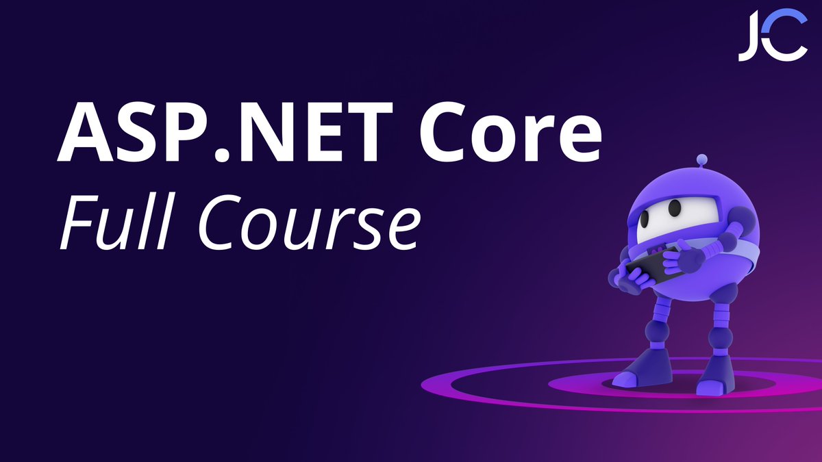 It goes from zero to a fully working web application backend using ASP.NET Core and C#.

It covers:
- Getting started with ASP.NET Core
- Understanding REST APIs
- Implementing CRUD endpoints
- Data Transfer Objects (DTOs)
- Extension methods
-
