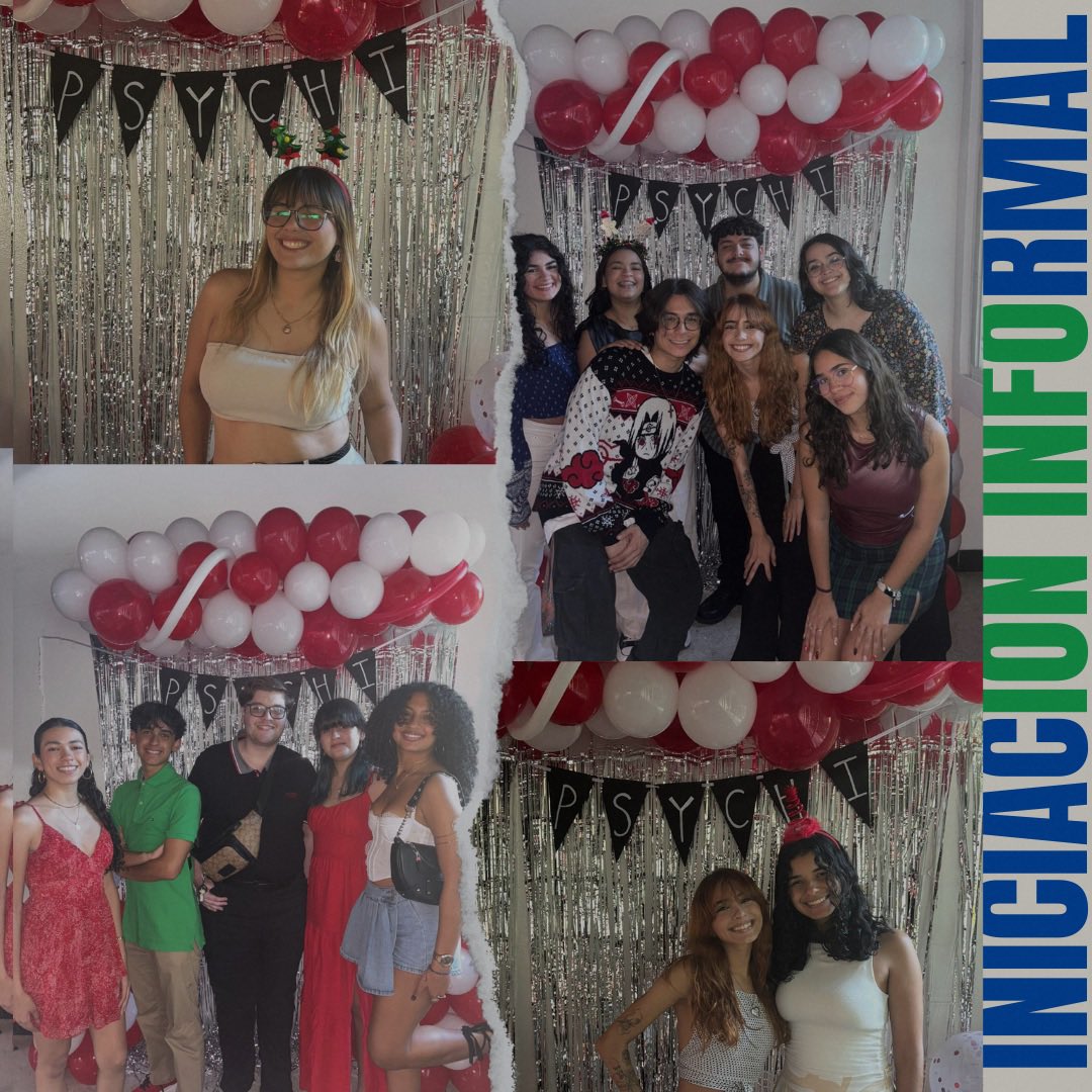 psychi_uprc's tweet photo. El pasado viernes, 6 de diciembre, tuvimos la oportunidad de celebrar nuestra iniciación informal junto a nuestros miembros. Gracias a todos los miembros iniciantes y activos que se dieron cita y pudieron compartir un grato momento con la directiva. ¡Felicidades! 🤍🙌🏻 https://t.co/dfTPE5YEql