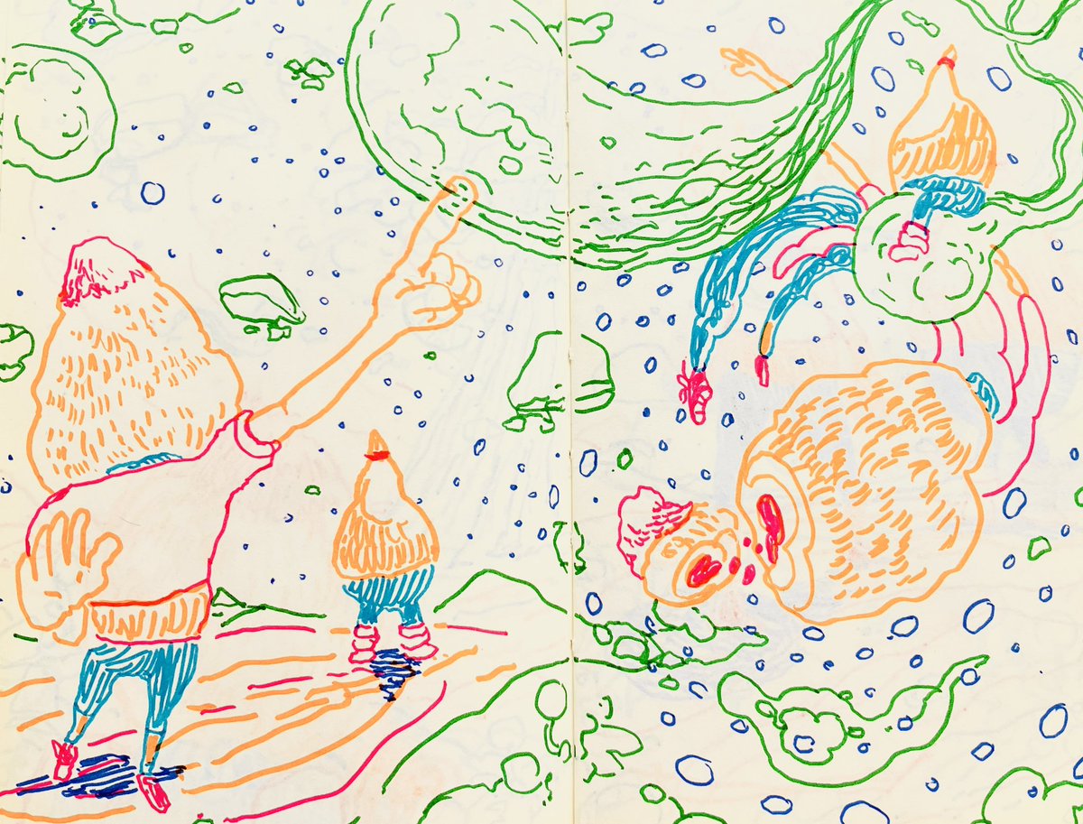 🍄☄️ ₊⁺๋࣭ °•*
#sketchbook