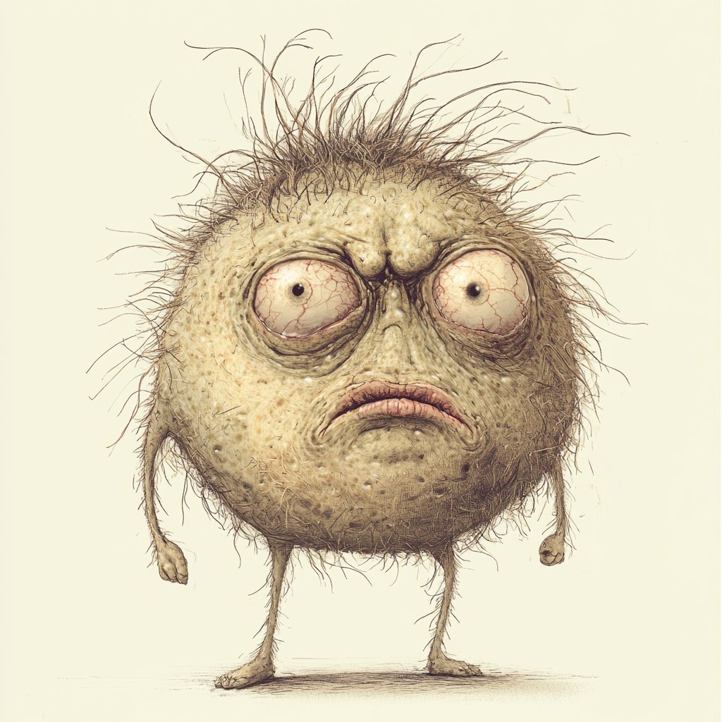 theandywarthog's tweet photo. All hail ‘FlusterFuzz,’ the walking embodiment of ‘is it Friday yet?’ vibes. An icon of cosmic discontent. #WartCulture #AndyWarthog https://t.co/xU5sIys590