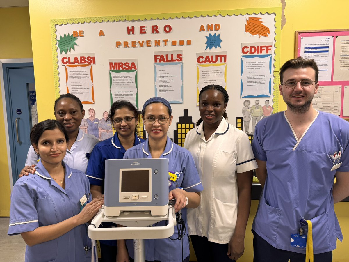 Celebrating 2 years without a grade 2 nasal bridge pressure ulcer from NIV or CPAP therapy on our ARCU. Continuing the QI journey. Well done team 👏 💪 !

<a href="/harmfreecareuk/">Harm Free Care Network UK</a> <a href="/kellyMcgovern21/">kelly McGovern</a> <a href="/AngelaWhite206/">Angela Wellman</a> <a href="/SurajKu70713680/">Suraj Kumar🌈💙</a> <a href="/WestHertsNHS/">West Herts Teaching Hospitals NHS Trust</a>  #QI #respisbest #NIV #harmfreecare