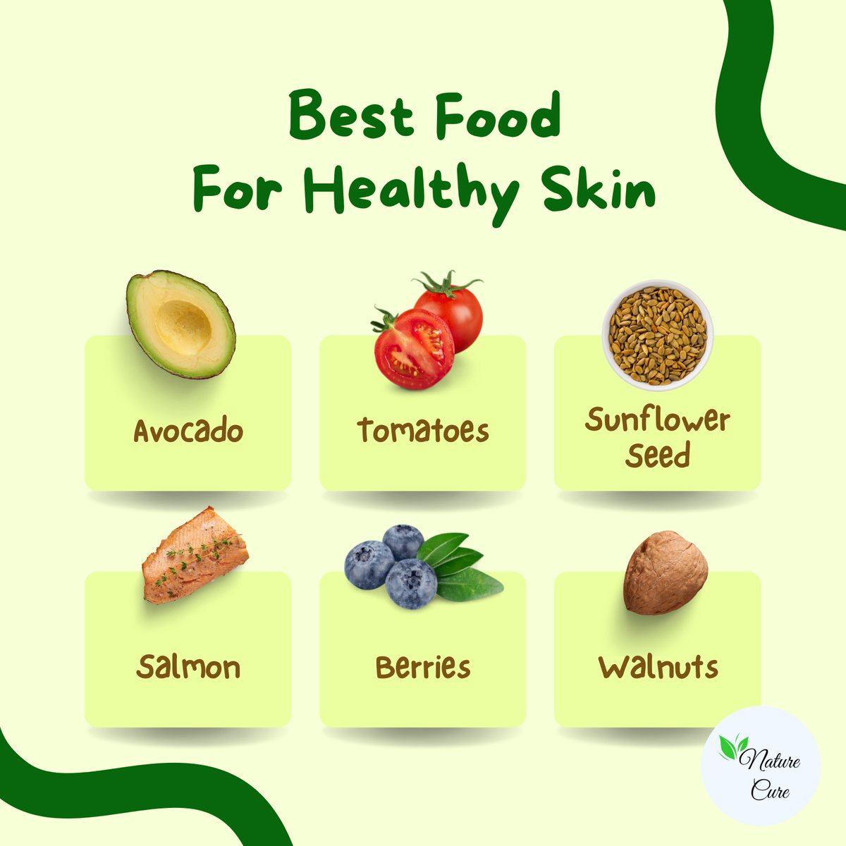 NatureCure7's tweet photo. 🎄 Best Foods for Healthy Skin: Avocados, berries, and nuts! 🌿
Merry Christmas! 🎅✨ Stay glowing this festive season! 🌟
#HealthySkin #GlowFromWithin #ChristmasGlow #NaturalBeauty #SkinCareTips #HolidayHealth #HealthyEating https://t.co/4aRa7gsnMi