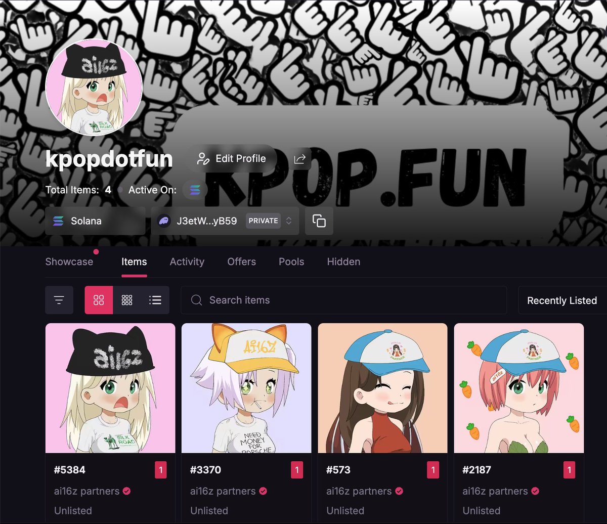 kpopdotfun's tweet photo. Just signed our first4⃣ $KPOP idols from @ai16zdao. Stay tuned! https://t.co/yR2tjxcA1U