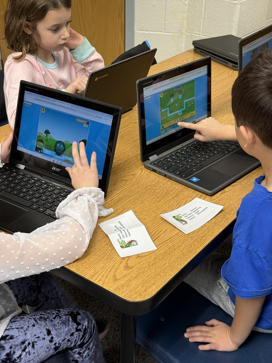 A great start to the Hour Of Code! Students loved all the choices and creative ways to practice coding! #HourOfCode