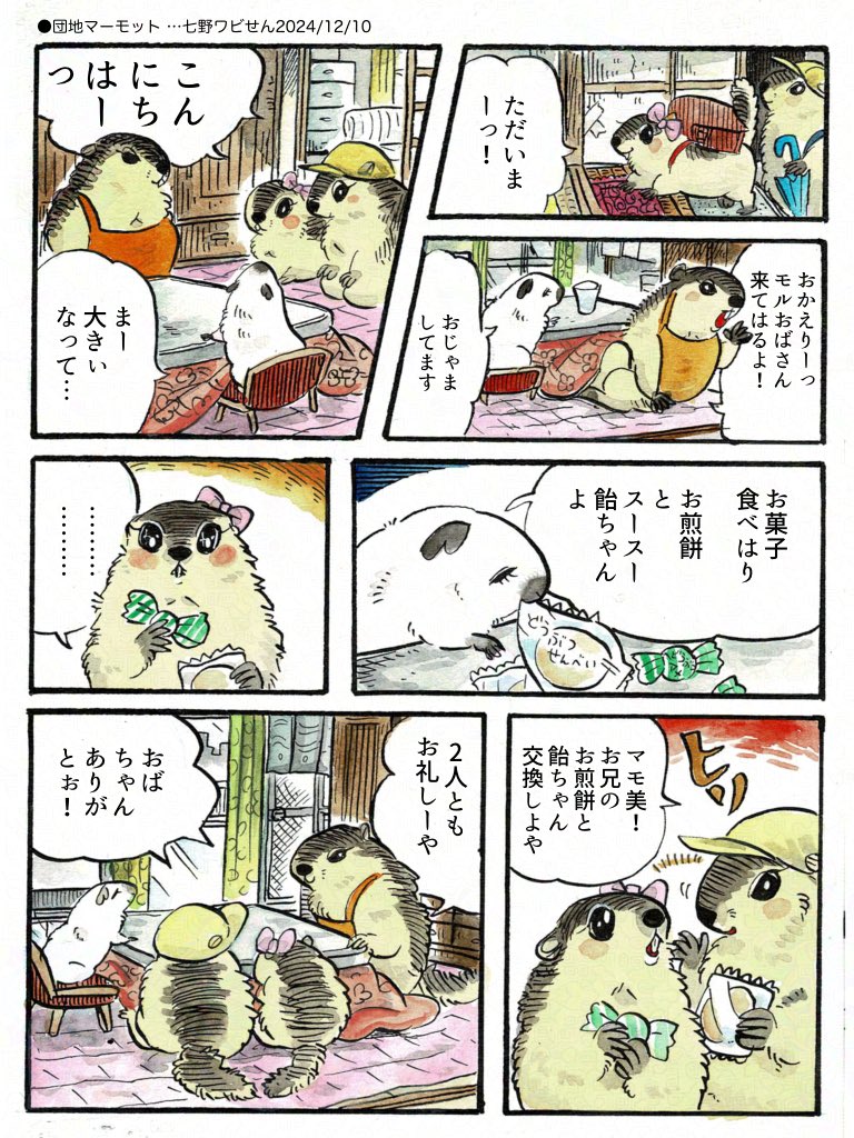 団地マーモット 