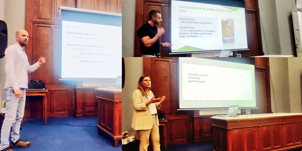 PAySUy's tweet photo. 📢 Hoy tuvimos el taller de 🫒 🩺 "Consumo de aceite de oliva y su impacto en procesos salud-enfermedad" que organizamos junto con #ASOLUR https://t.co/X4EeZlMGY6