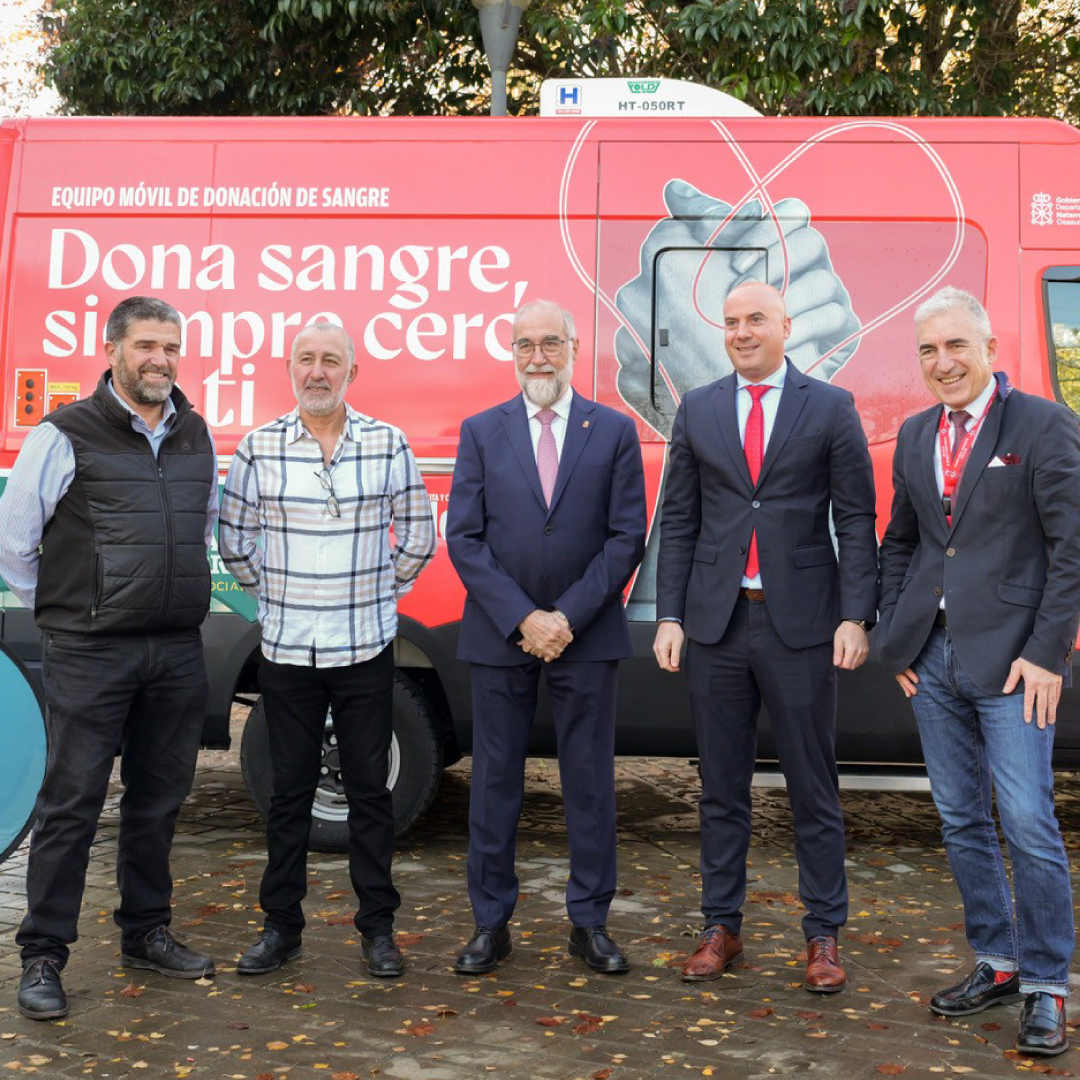 Hemos colaborado con <a href="/adona_oficial/">ADONA</a>, Banco de Sangre y Tejidos de Navarra y  Departamento de Salud <a href="/salud_na/">Salud - Osasuna</a> del <a href="/gob_na/">Gobierno de Navarra</a> para brindar a nuestra sociedad una nueva unidad móvil para la donación de plasma. Es un placer apoyar  este proyecto.