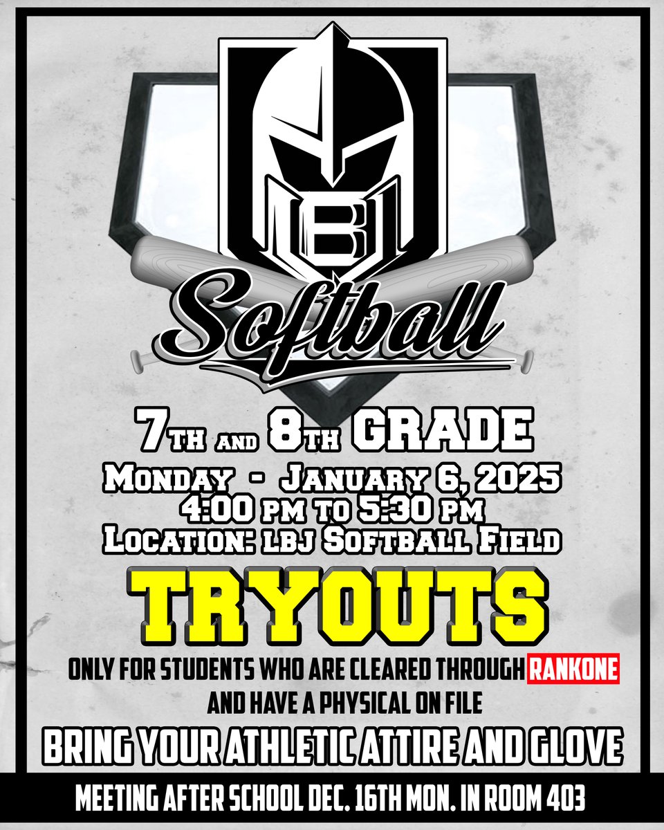 The Lady Knights Softball season is on its way!