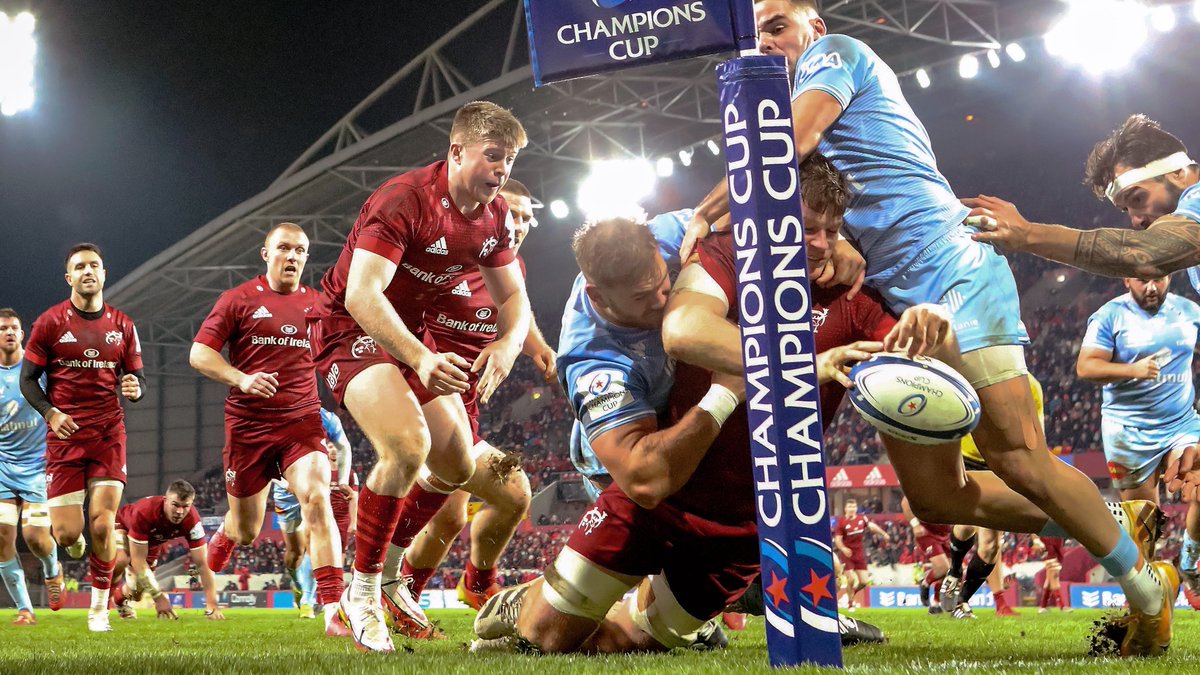 Munsterrugby's tweet image. A frequent Investec @ChampionsCup opposition, we face Castres Olympique tomorrow!

⏪ Rewind to some of our matches over the last few years...

#SUAF 🔴| #COvMUN