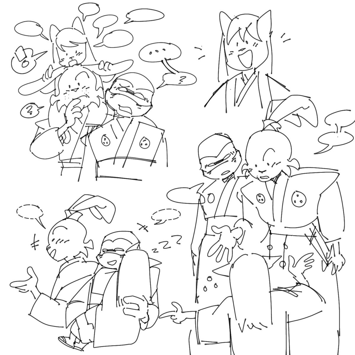 slightly_shy's tweet image. silly doodles 🤸
#leosagi